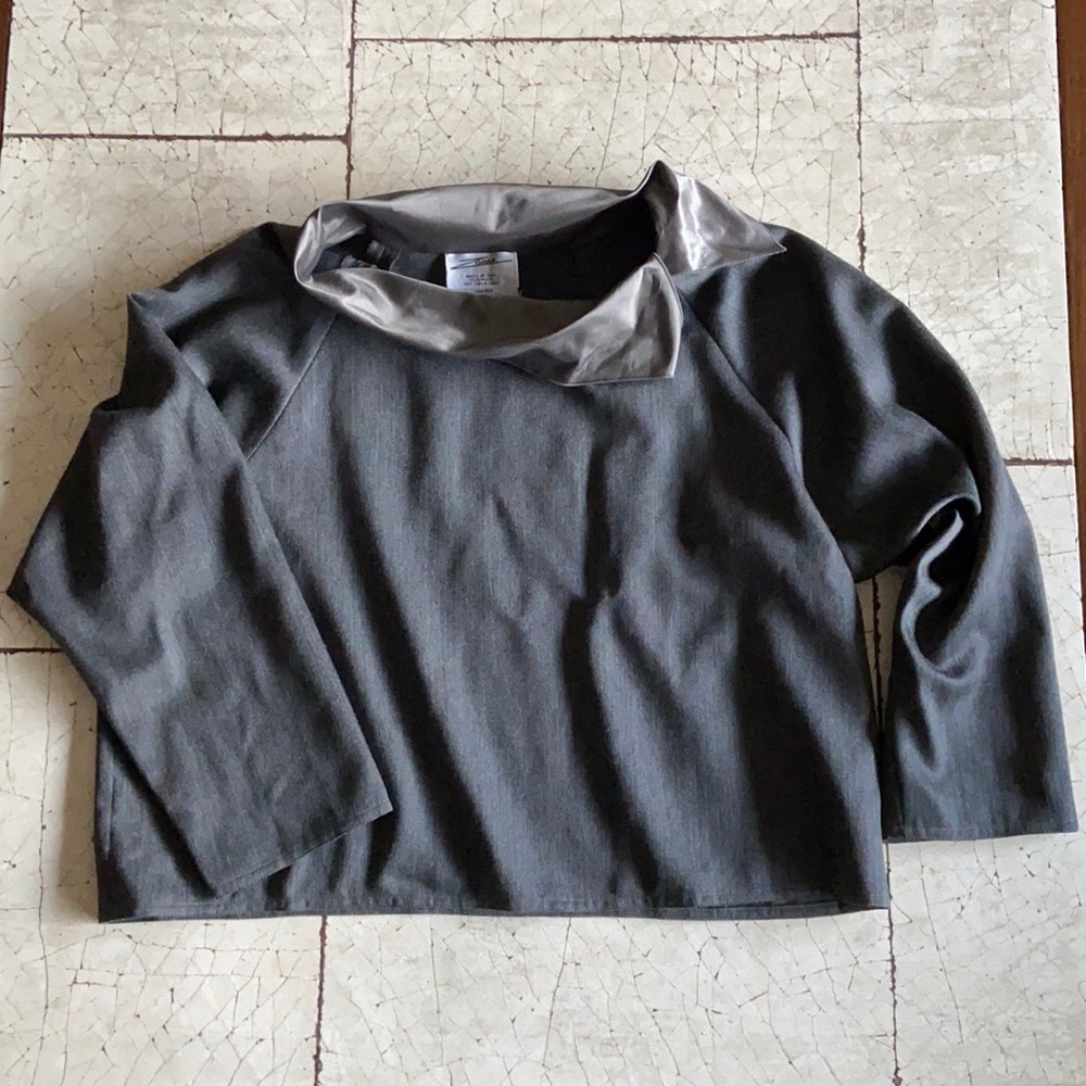 Zoran silk and wool top